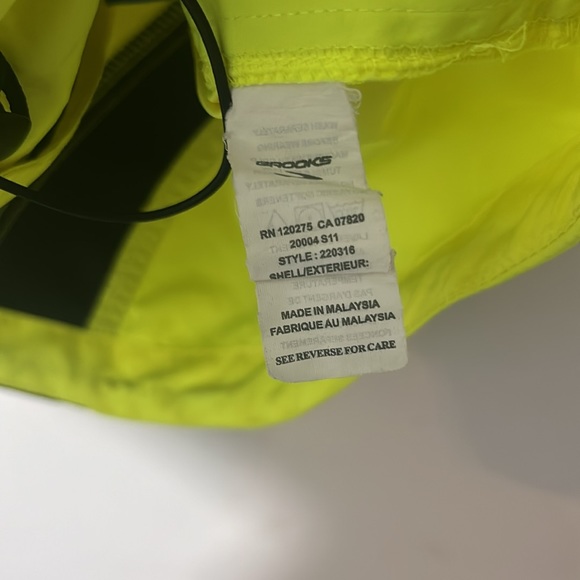 Brooks Neon Running Vest GUC - Picture 4 of 6